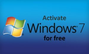 how to activate Windows 7 for free 