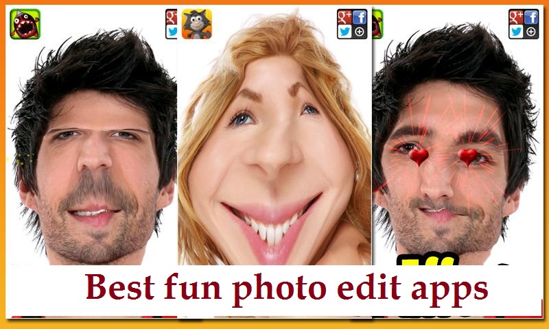 Best fun photo edit apps